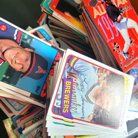 BASEBALL CARDS 80's 90's some 54's - Picture 3 of 3